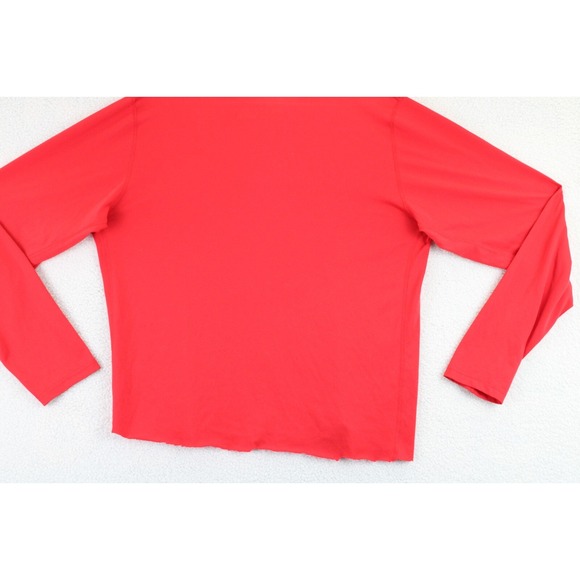 Nike Dri Fit Arizona Wildcats Womens Long Sleeve Crop‎ cut bottom Shirt Red LT - Picture 14 of 16